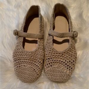 Zara crochet Maryjane’s